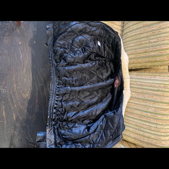 Armani Leather Biker jacket - Picture 5 of 7